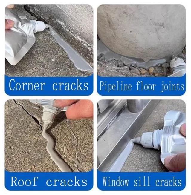 Concrete Crack Repair Adhesive – Heavy Duty Filler for Wall & Floor Cracks