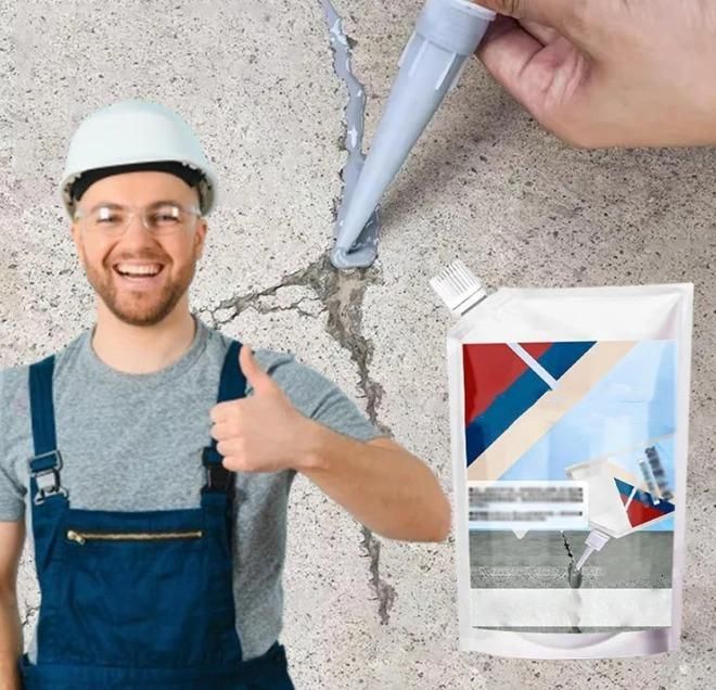 Concrete Crack Repair Adhesive – Heavy Duty Filler for Wall & Floor Cracks