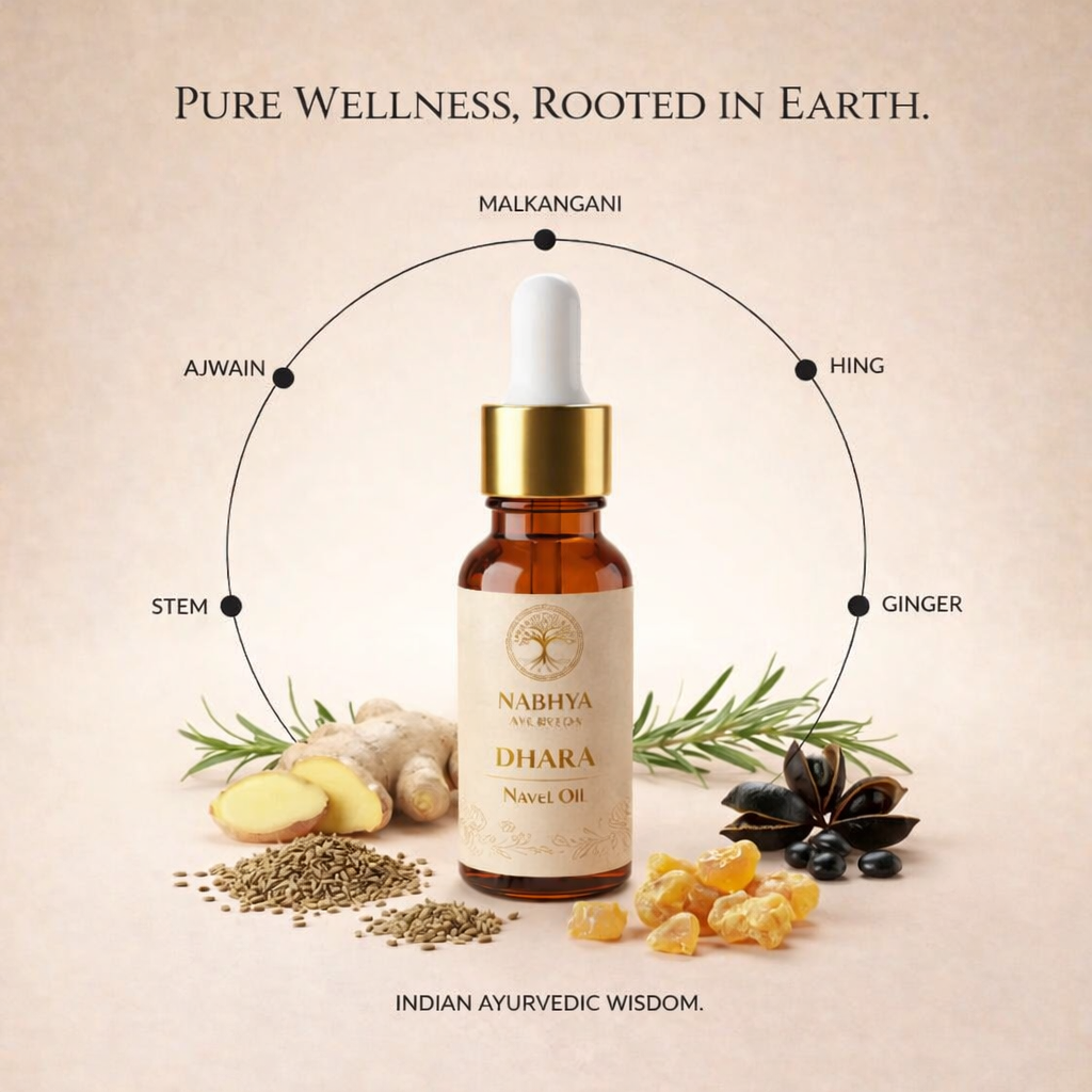 Nabhi Dhara Oil | Balanced Belly Button Oil (BUY 1 GET 1 FREE)