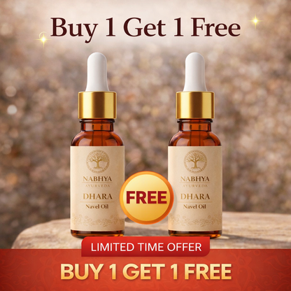Nabhi Dhara Oil | Balanced Belly Button Oil (BUY 1 GET 1 FREE)