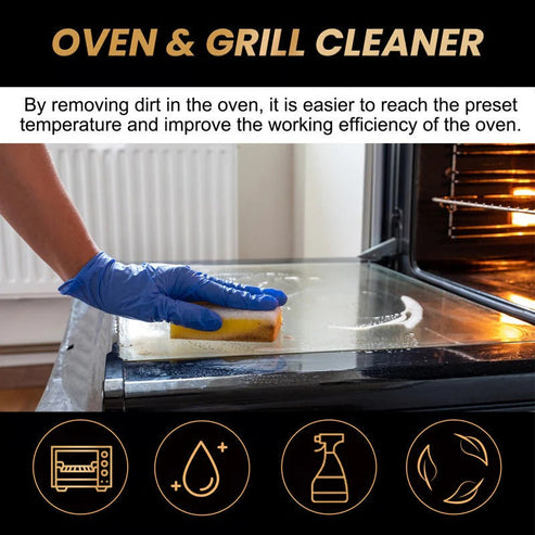 Powerful Oven & Grill Cleaner Spray | BUY 1 GET 1 FREE